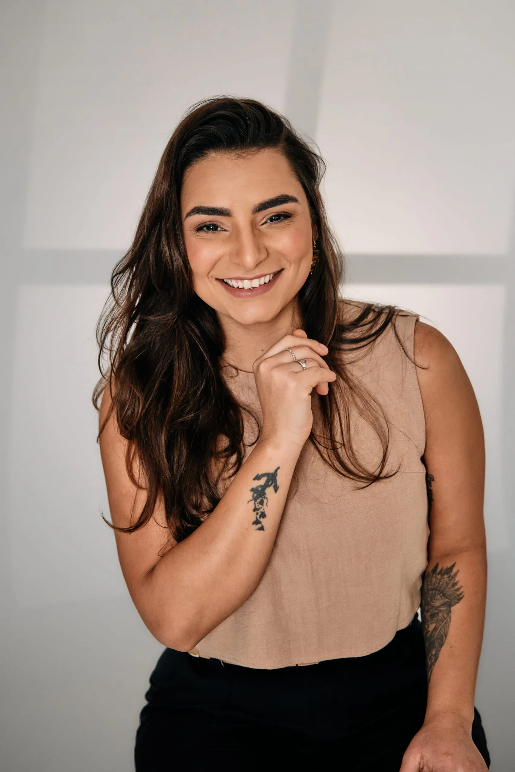 Retrato fotografado por Luana Genter